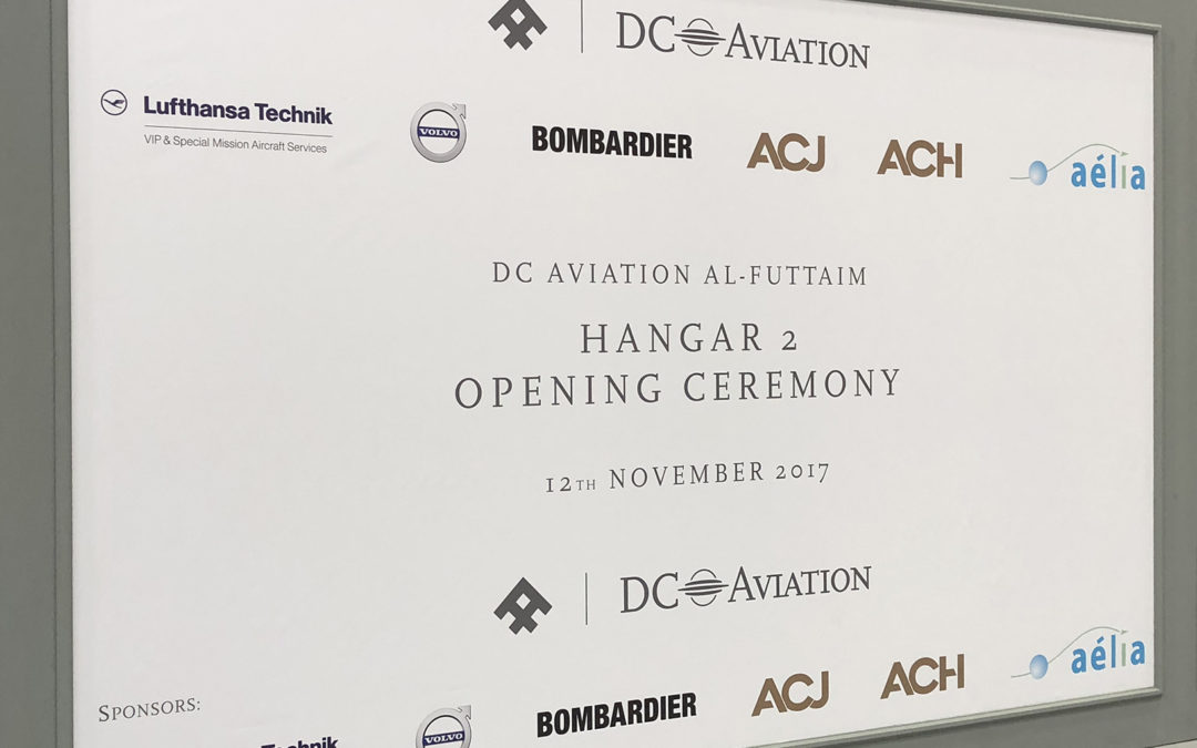 Dubaï Air Show 2017 – DCAF Hangar Opening Ceremony